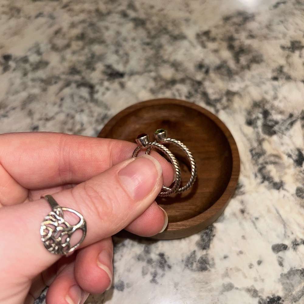 Touchstone Crystal Birthstone Rings - Picture 4 of 7